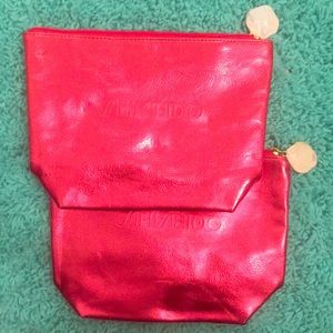 SHISEIDO makeup bags